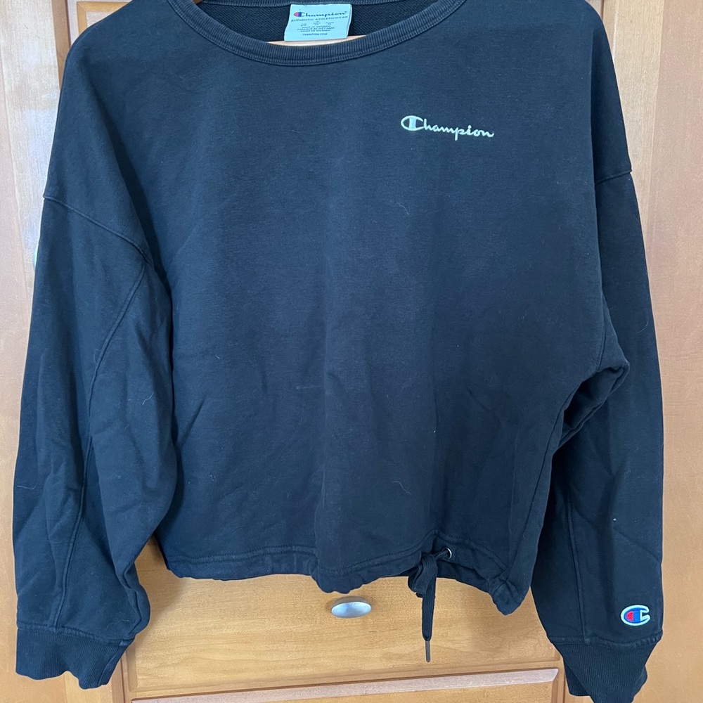 Champion Black Sweatshirt